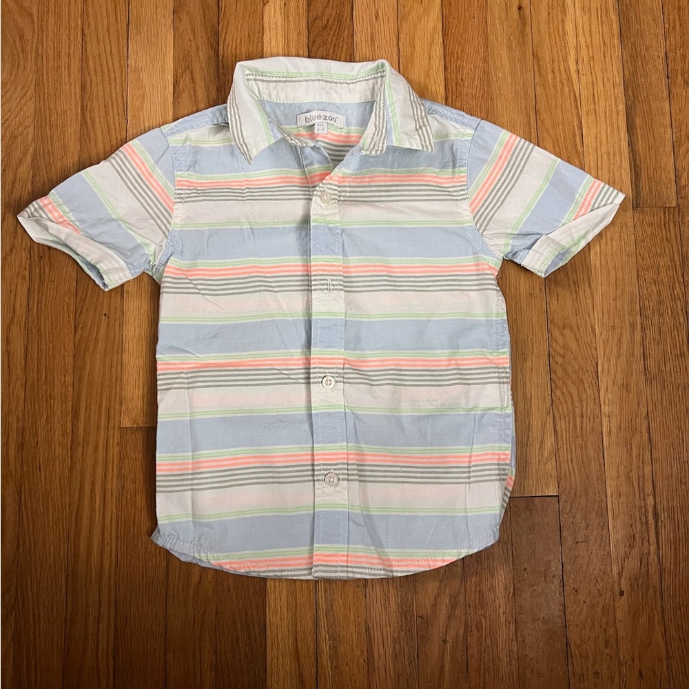 Blue Zoo 2/3 Striped button down